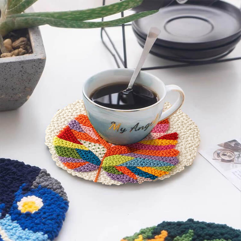 Vibrant Maple Leaf Punch Needle Kit - Entry Level Diy | Exquisite Home Piece - image 5