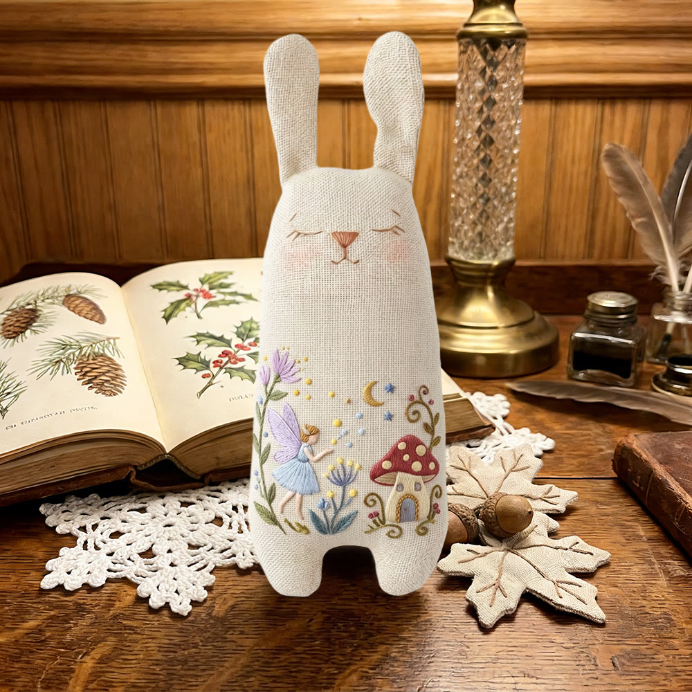 Rubbyoo Bunny Toy Embroidery Kit -  Little Elf | Cute Ornaments |  Gifts For Children  - image 7