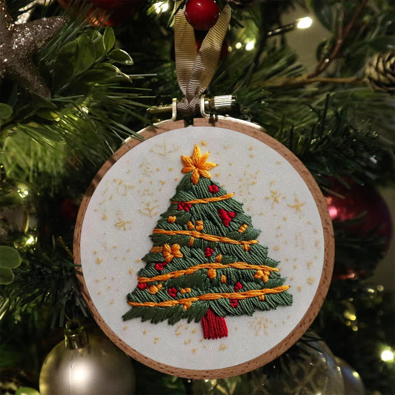 Rubbyoo Embroidery Kit - Amazing Christmas Tree Craft - image 6