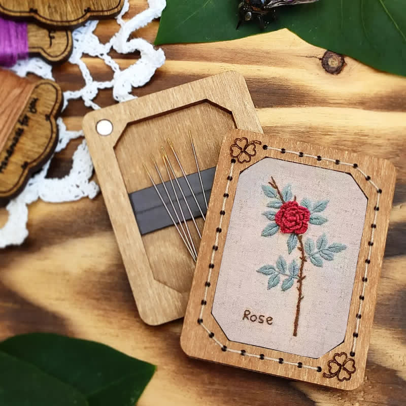 Rubbyoo Embroidery Kit- Rose Flower Needlecraft Kit - image 9