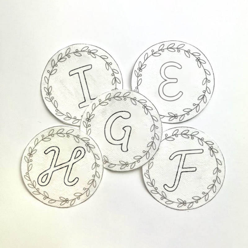  Christmas Alphabet Stick And Stitch Pattern | Perfect For Diy Project | Personalized Christmas Ornaments - I - image 7