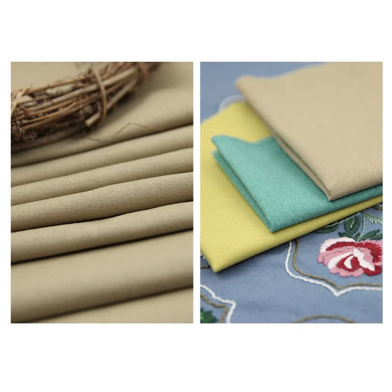 Cotton Linen Fabric Cloth | DIY Cloth Art Manual Cloth | hand Embroidery Cloth - image 6