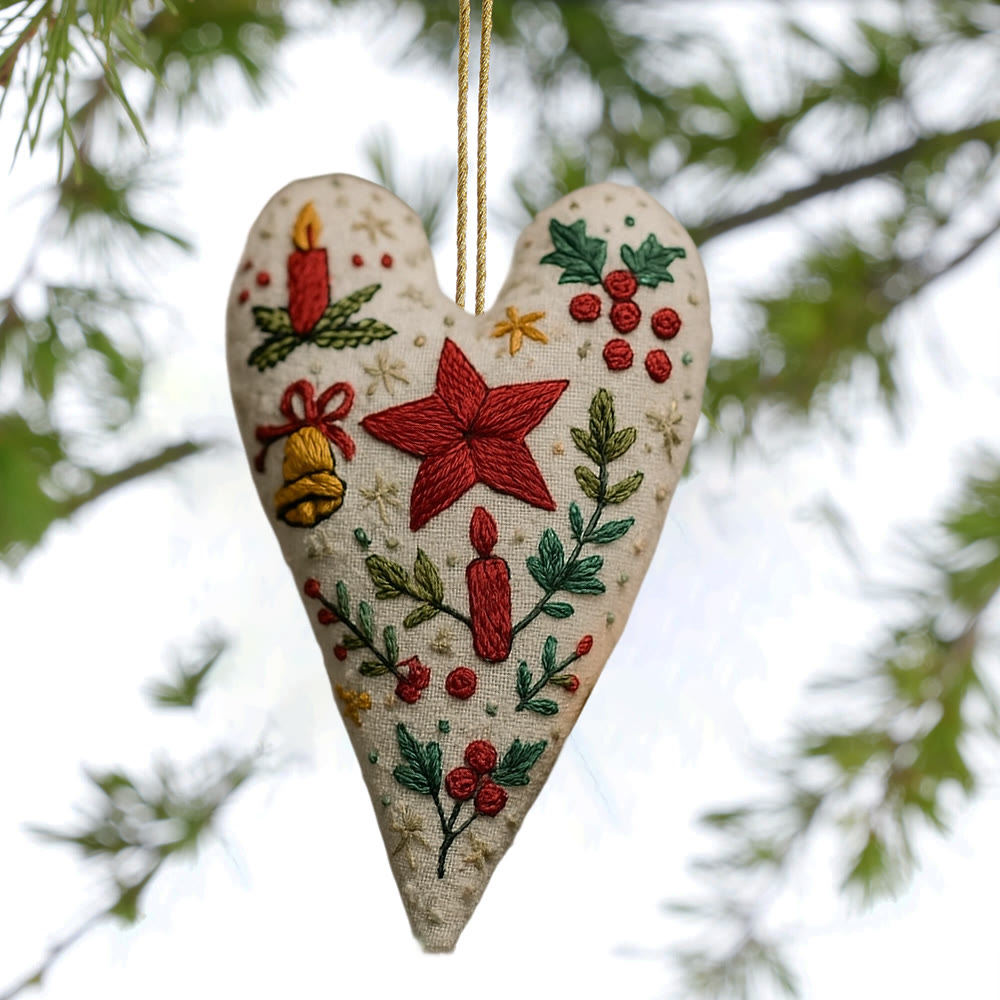 Rubbyoo Heart Embroidery Kit - Christian Candle | Christmas Decoration | Nice Festival Gift - image 8