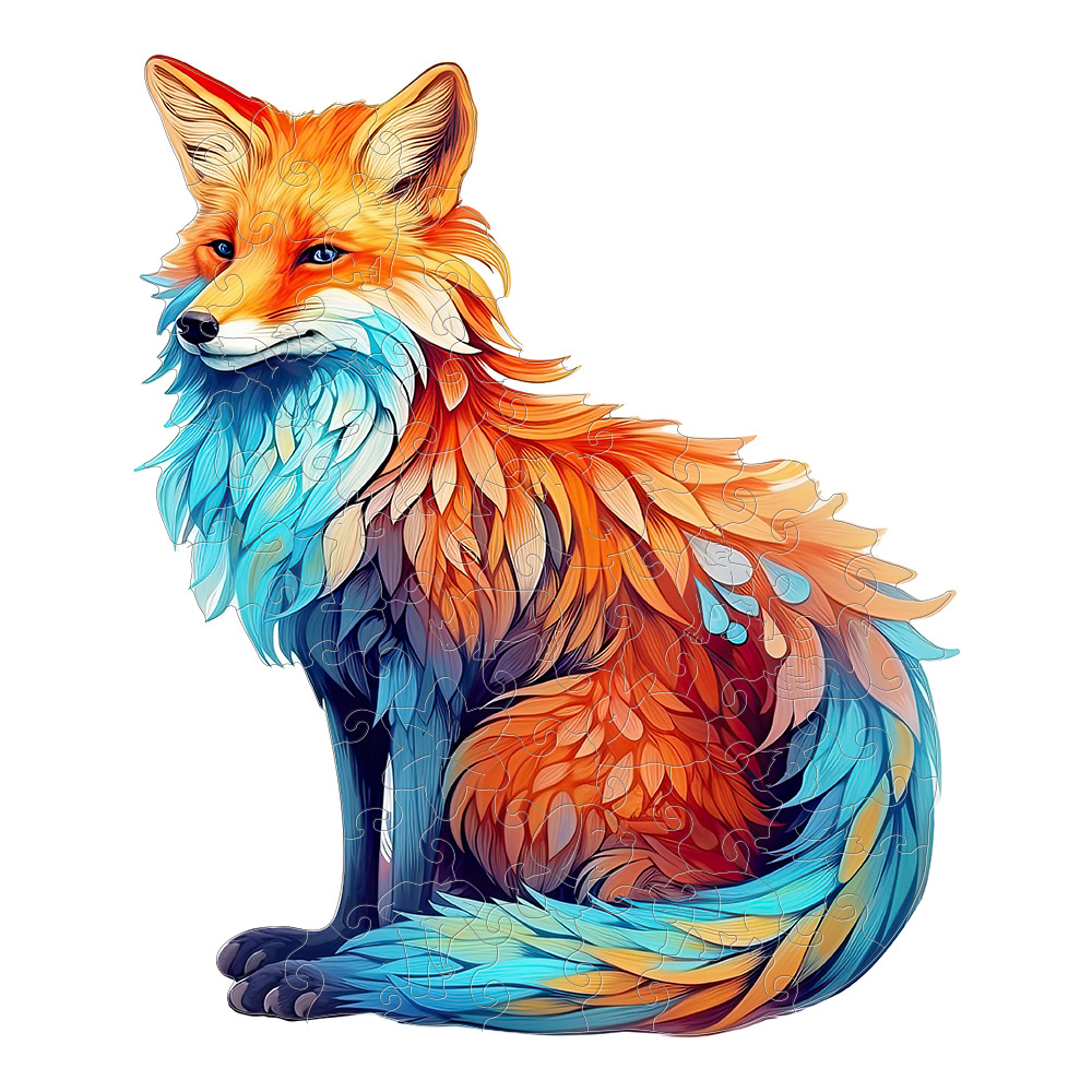 Fox- Wooden Jigsaw Puzzle