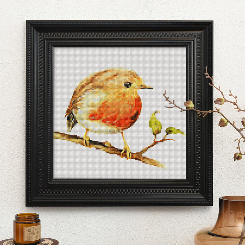  Cross Stitch Kit - Cute Hummingbird | Gifts For Animal Lovers |  Handmade Home Decor - image 6