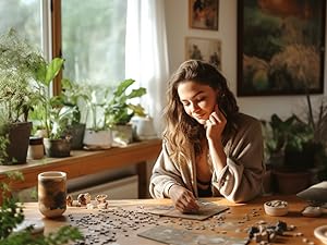 benefit of wooden puzzle