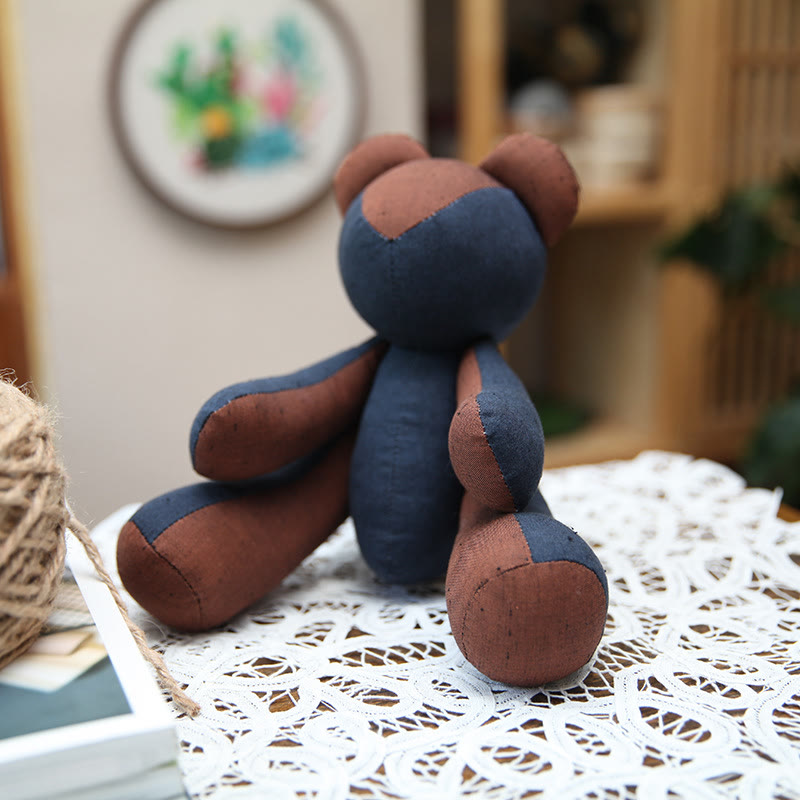 Embroidery Adorable Bear Kit | Unique Handmade Gifts For Child | Nice Craft For Bag Decoration  - D - image 5