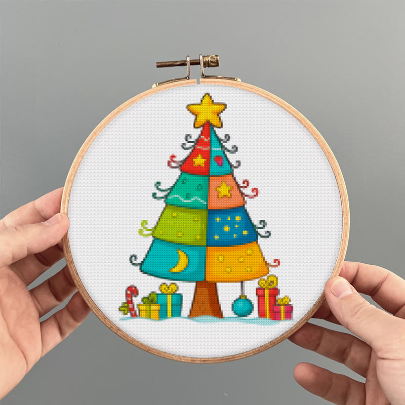  Cross Stitch Kit - Stylish Christmas Tree | Holiday Handmade Gifts | Nice For Christmas Decoration - image 7