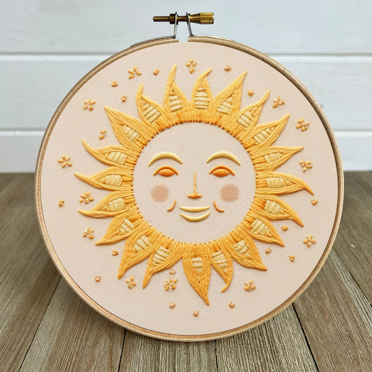 Rubbyoo Embroidery Kit- Smiling Sun - image 3