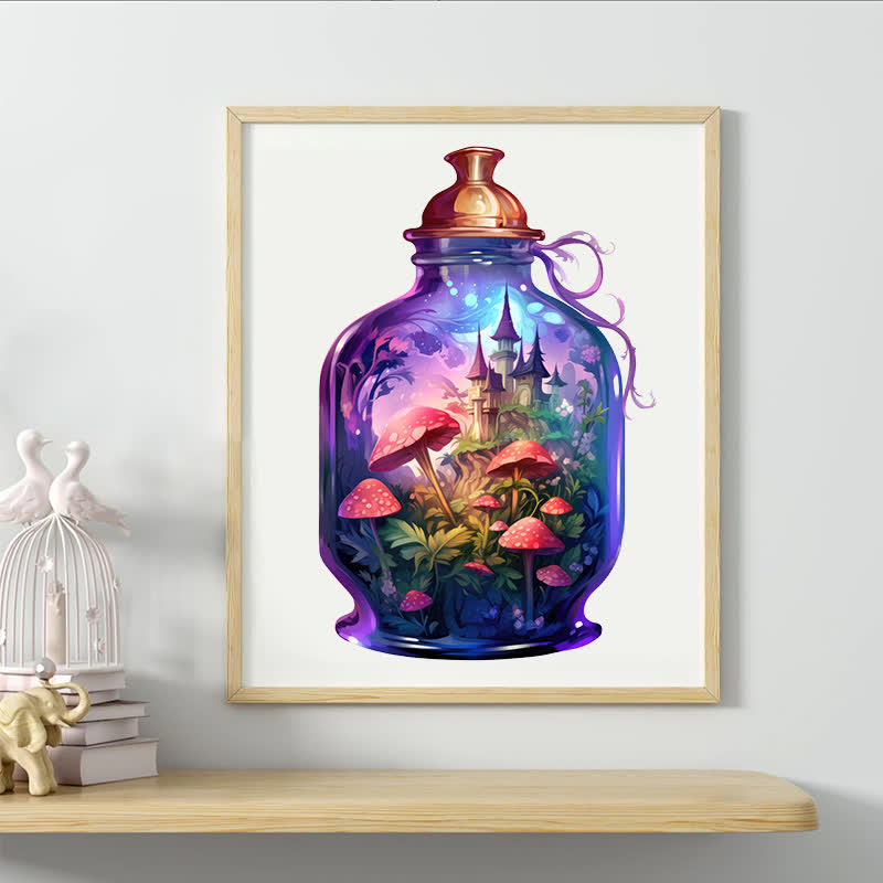 Magic Bottle - Wooden Jigsaw Puzzle