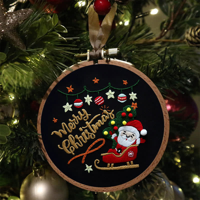 Rubbyoo Embroidery Kit - Santa Claus Is Coming  - image 5