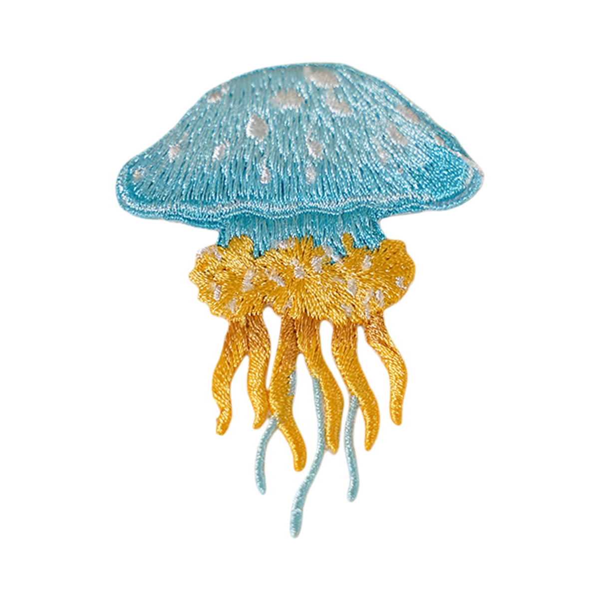 Rubbyoo Jellyfish Embroidered Patch - Sea Creatures Iron-on Applique | Diy Patch For Clothing - Jellyfish F - image 10