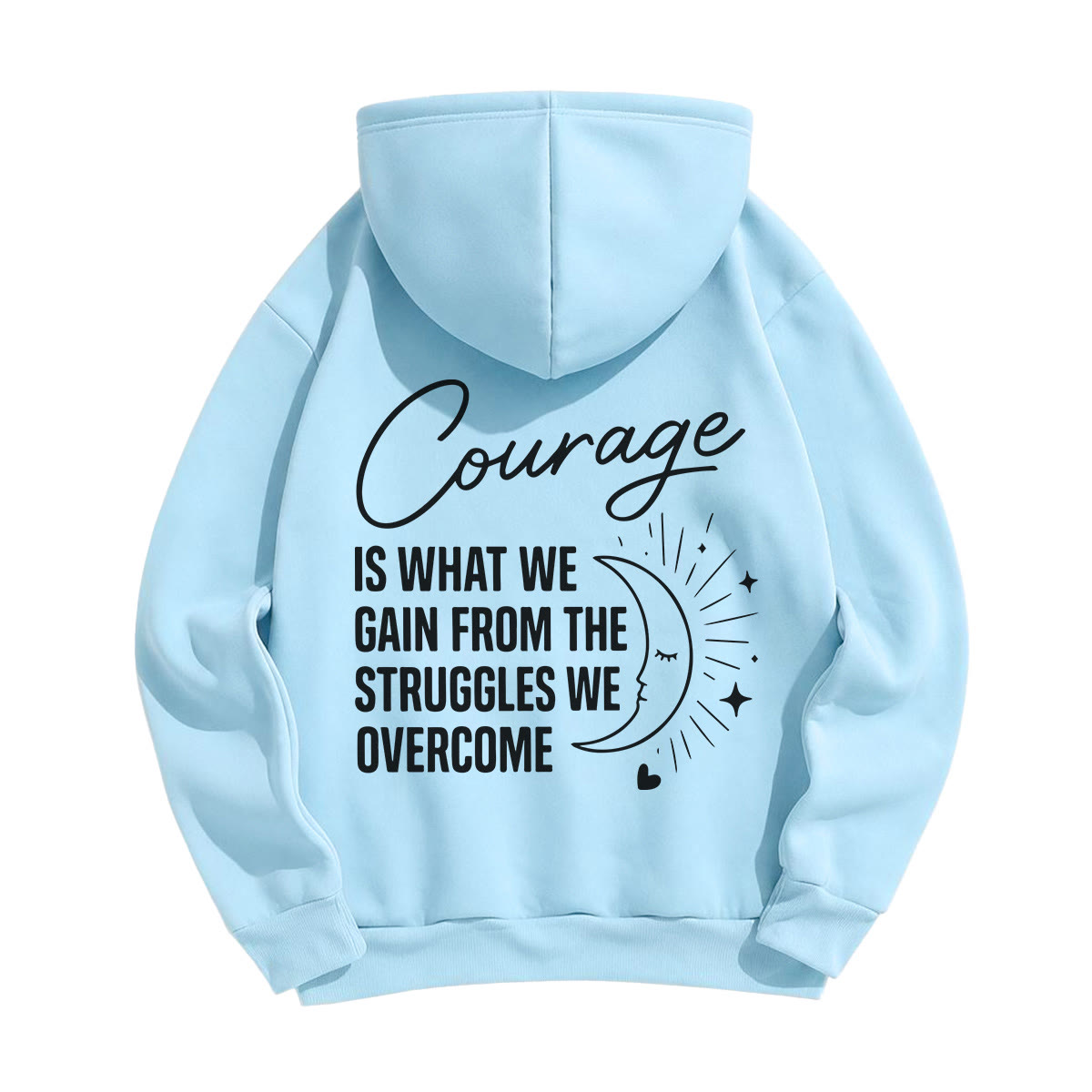 Rubbyoo Courage Is What We Gain From The Struggles Unisex Hoodie - image 15
