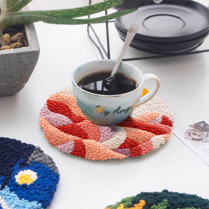 Desert Sunrise Punch Needle Kit - Starter Friendly Project | Inviting Home Accent - image 5