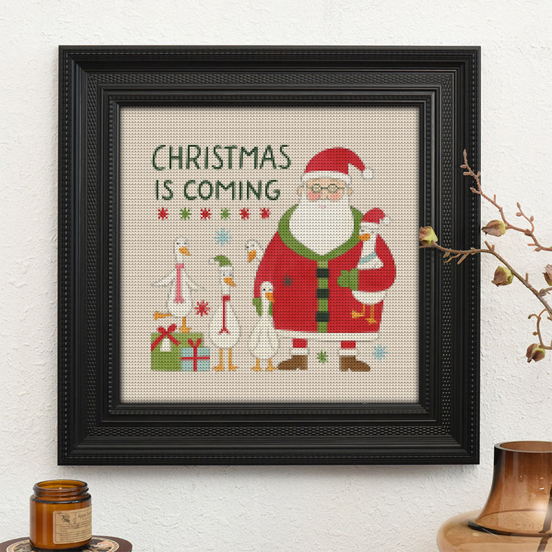  Cross Stitch Kit - Christmas Advent  | Diy Christmas Handicraft | Festival Stitch Artwork - image 10
