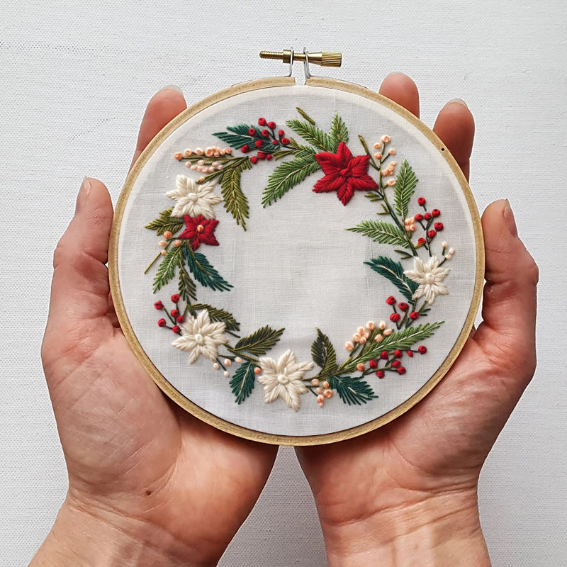 Rubbyoo Embroidery Kit-  Christmas Garland - image 4