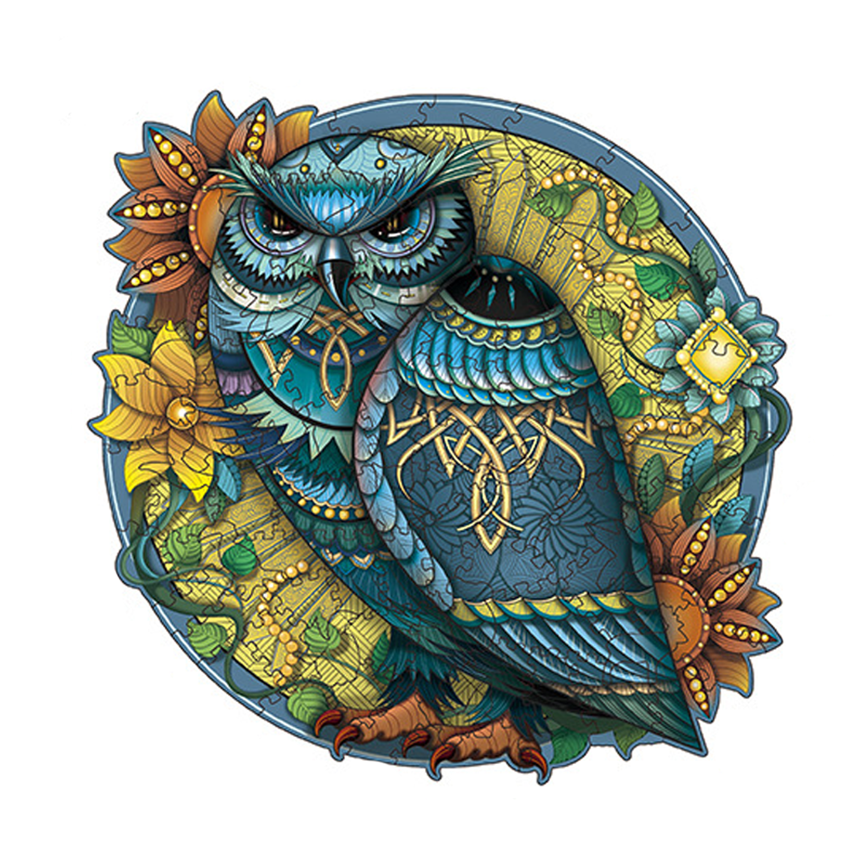 Owl - Wooden Jigsaw Puzzle