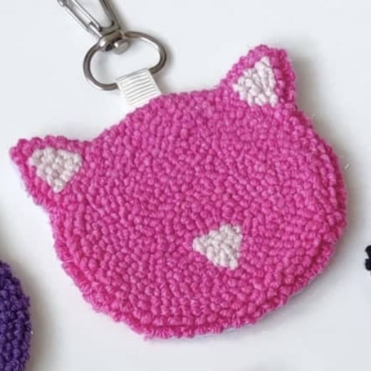 Punch Needle Cat Series Coaster Kits - Cat Lovers Birthday Gift | Diy Fridge Magnets | Perfect For Home Decor - V  - image 20