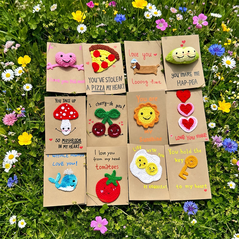 Rubbyoo 3d Greeting Cards - Creative Crochet Holiday Card | Knitted Card For Mother's Day And Birthdays - image 14