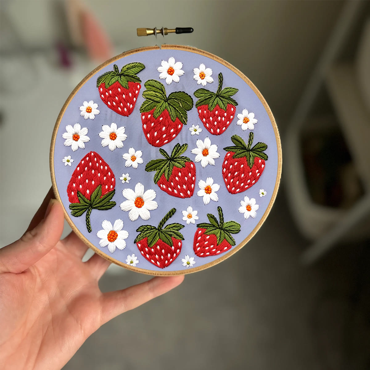 Rubbyoo Embroidery Kit- Sweet Strawberries - image 3