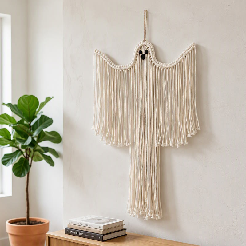 Rubbyoo Spooky Halloween Ghost Hanging - Haunted House Ornament | Gothic Wall Art Craft - image 4