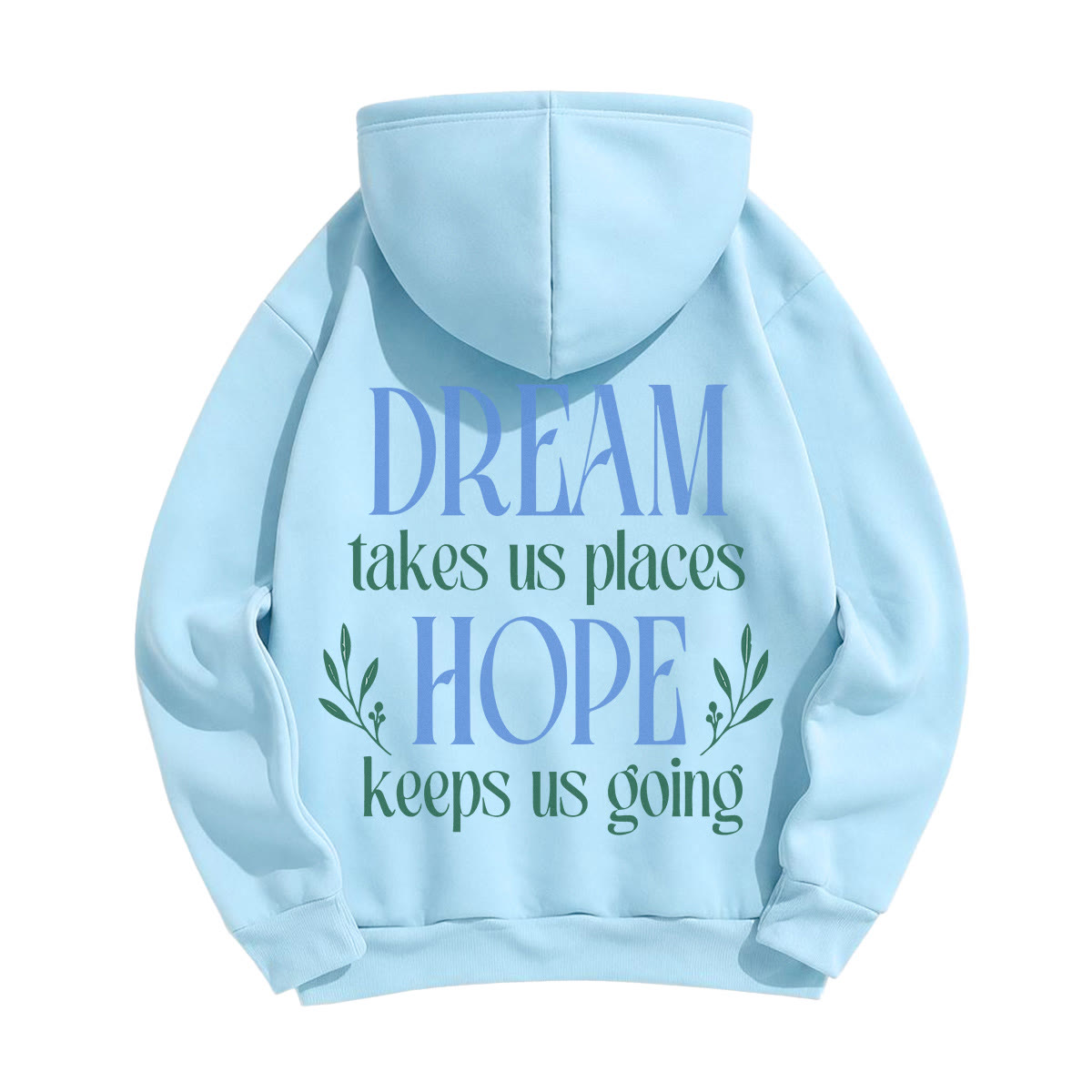 Rubbyoo Hope Keeps Us Going Unisex Hoodie  - image 21