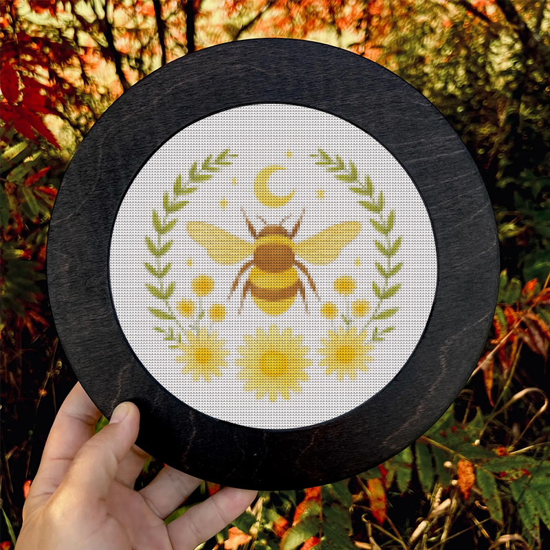  Cross Stitch Kit - Celestial Bee | Perfect Gifts For Crafter|  Diy Home Decor - image 9