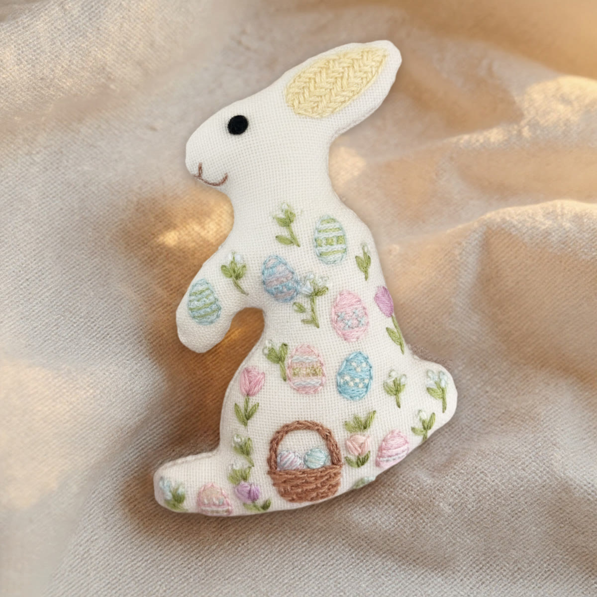 Rubbyoo Rabbit Embroidery Kit - Easter Eggs | Creative Bunny Handicraft | Perfect Home Decor - image 8