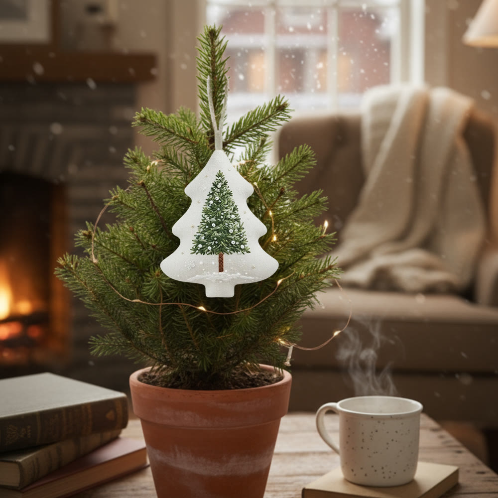 Rubbyoo Tree-shaped Embroidery Kit - Winter Tree | Christmas Handmade Art | Perfect For Stitch Beginner  - image 7