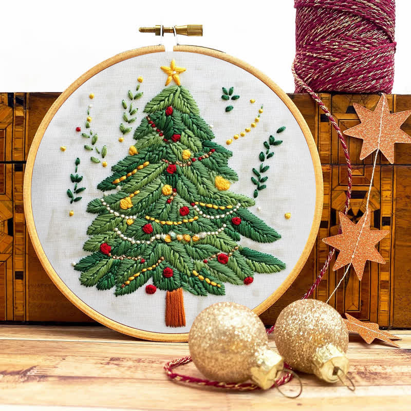 Rubbyoo Embroidery Kit - Cute Christmas Tree - image 9