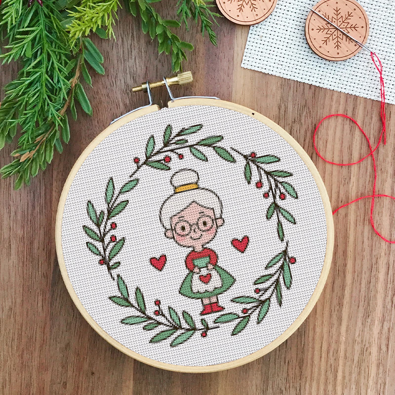  Cross Stitch Kit - Dear Grandma | Unique Handmade Craft | Perfect Birthday Gifts For Her - image 7