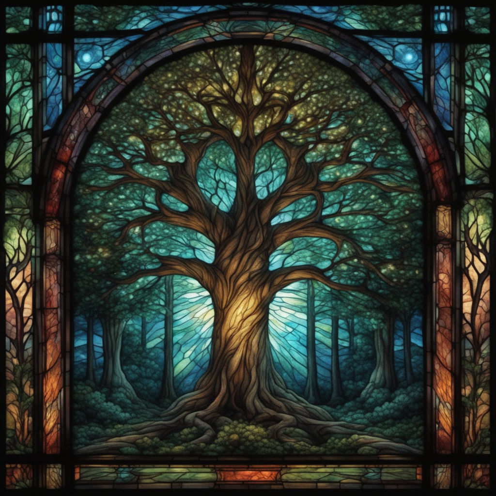 Yggdrasil Tree of Life - Wooden Jigsaw Puzzle