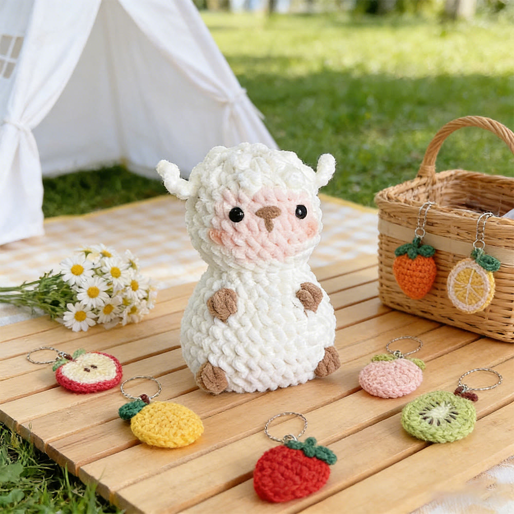Diy Handmade Chubby Lamb Crochet Kit - Adorable Animal Craft | Holiday Gift Idea - image 3
