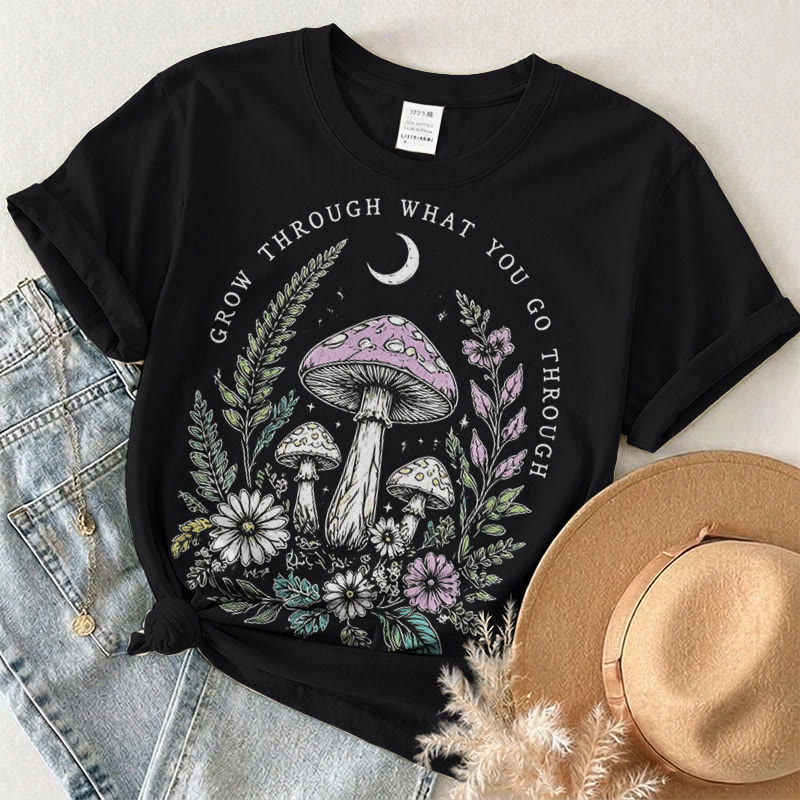 Rubbyoo Midnight Forest Graphic Tee  -  Ultra-Soft Cotton Everyday Wear | Fairy-tale-inspired Vibe Design - image 17