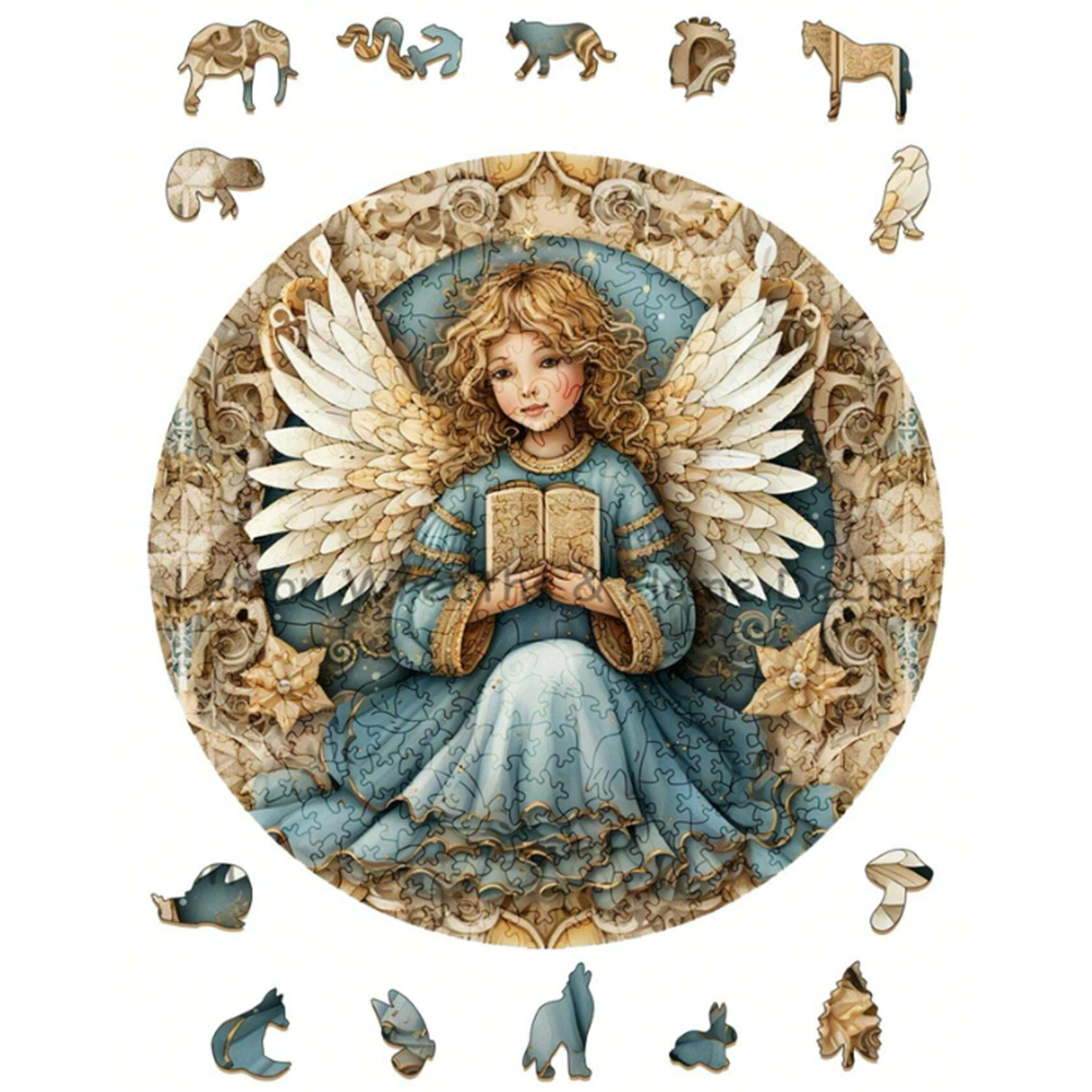 Angel - Wooden Jigsaw Puzzle