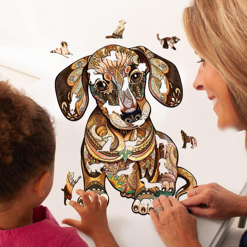 Dachshund - Wooden Jigsaw Puzzle