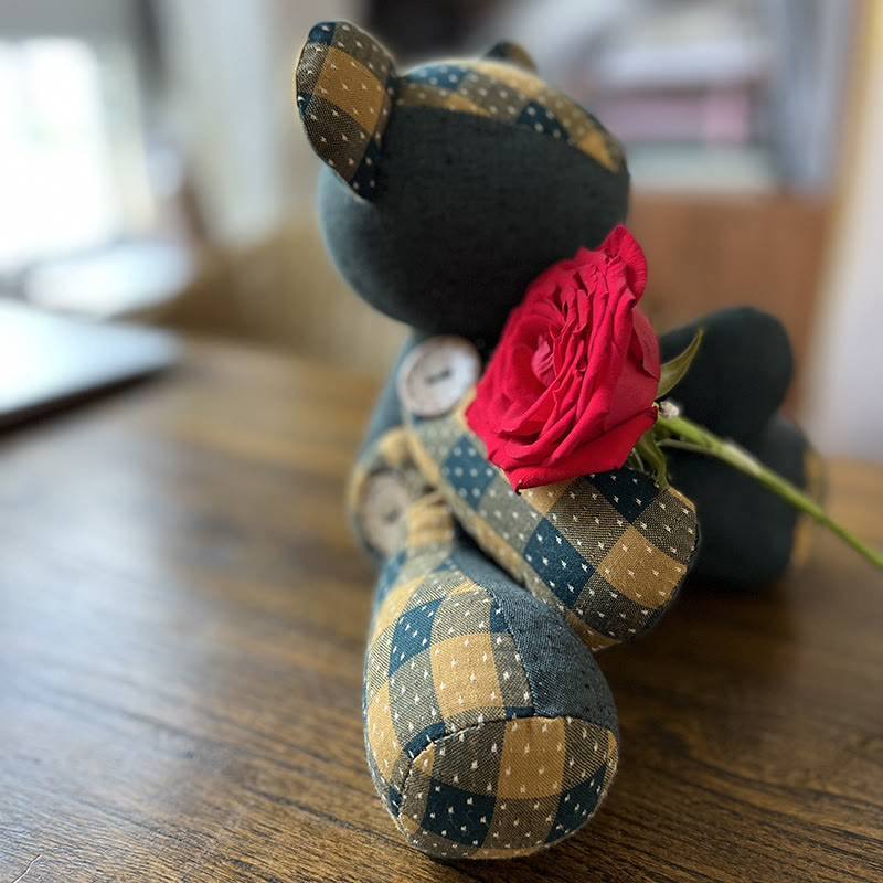 Embroidery Adorable Bear Kit | Unique Handmade Gifts For Child | Nice Craft For Bag Decoration  - H - image 9