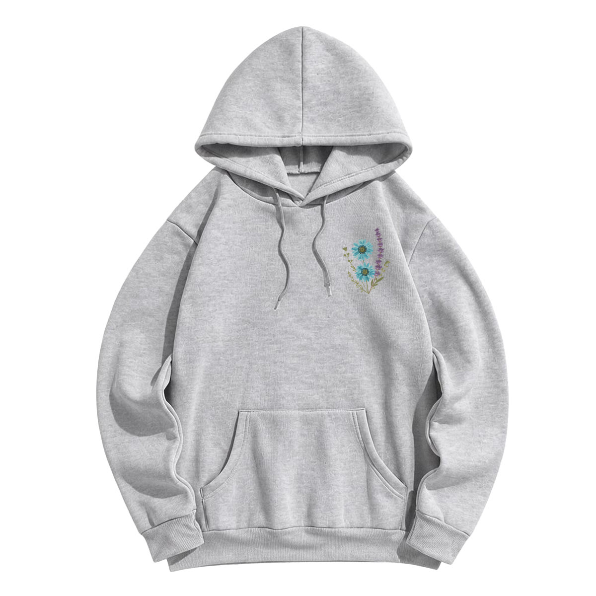 Rubbyoo Colorful Wildflowers Graphic Unisex Hoodie  - image 23