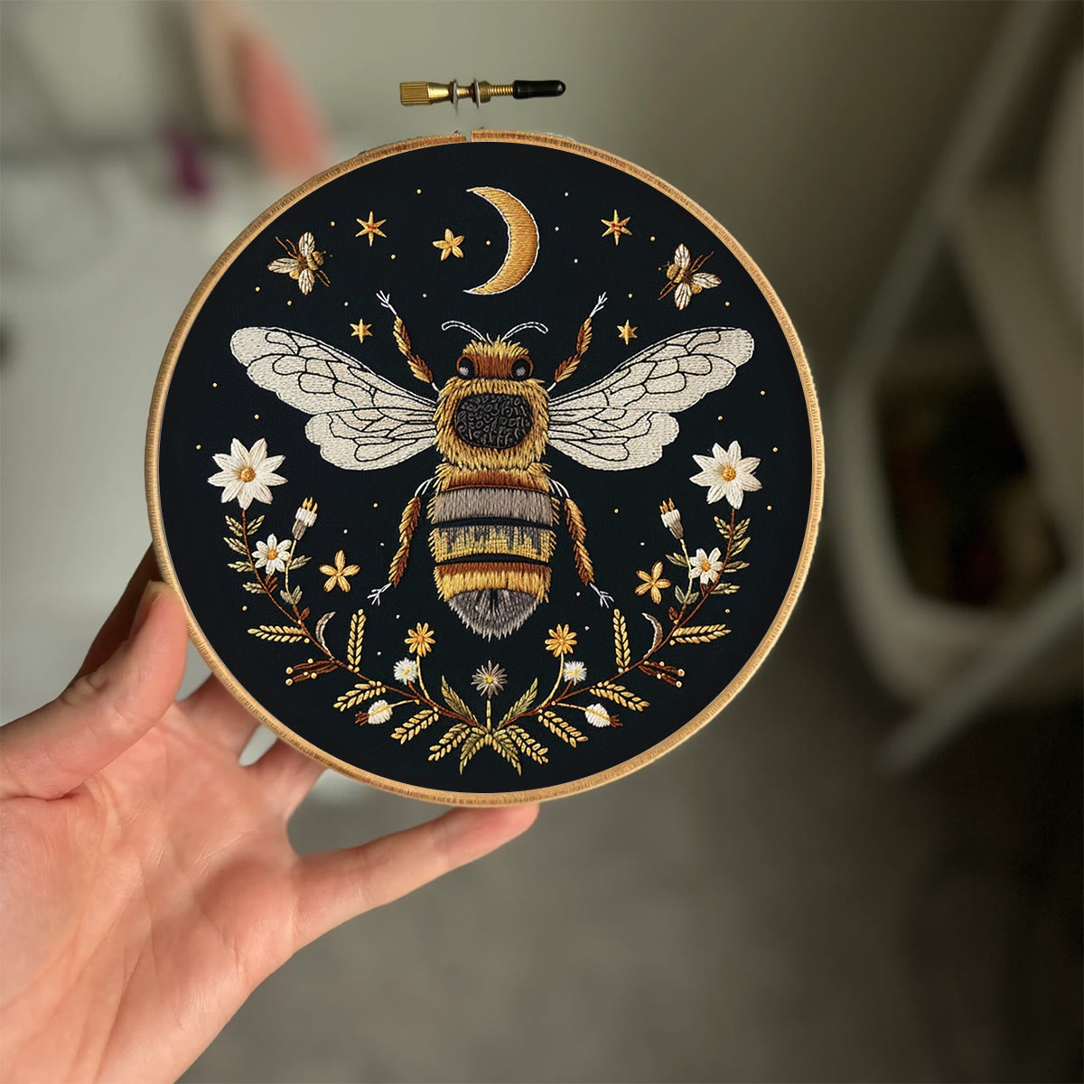 Rubbyoo Embroidery Kit- Magical Bee - image 2