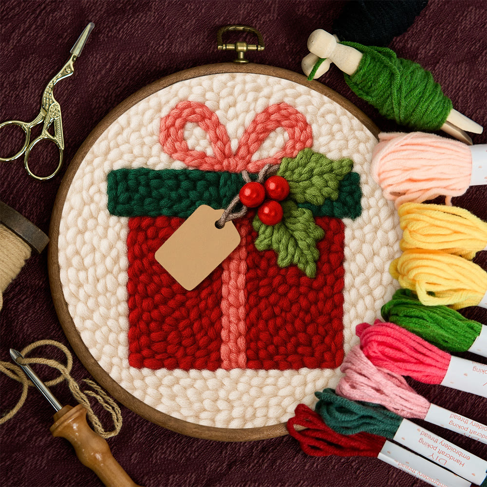 Blessing-tagged Christmas Gift Punch Needle Kit – Newbie-friendly Handcraft | Top Gifting Pick - image 11
