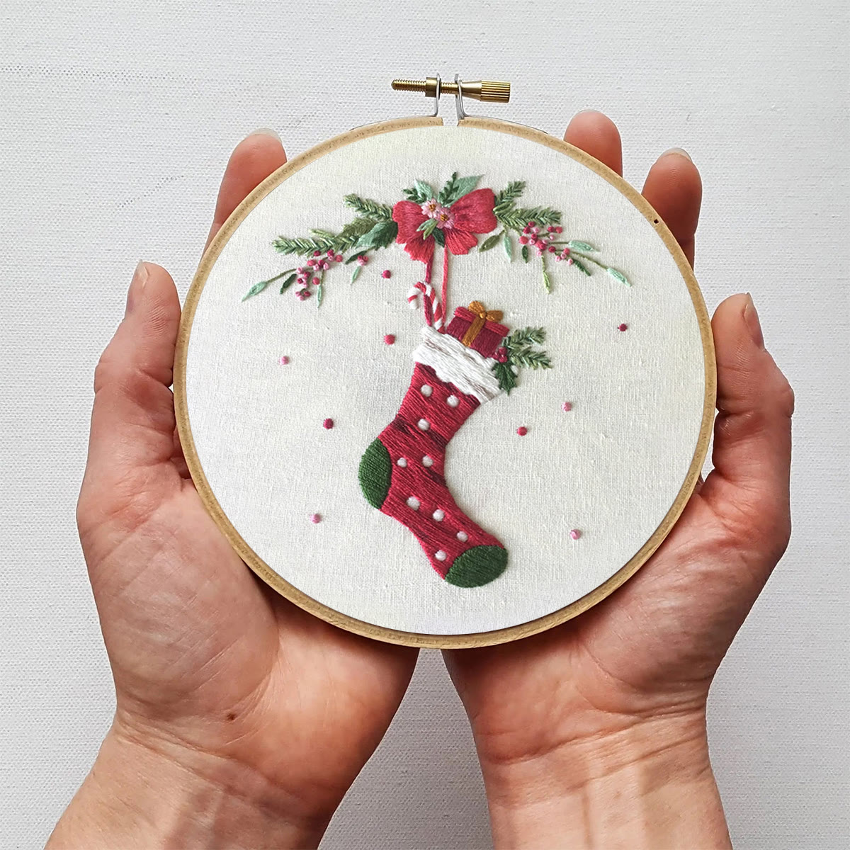 Rubbyoo Embroidery Kit -Christmas Sock  - image 6