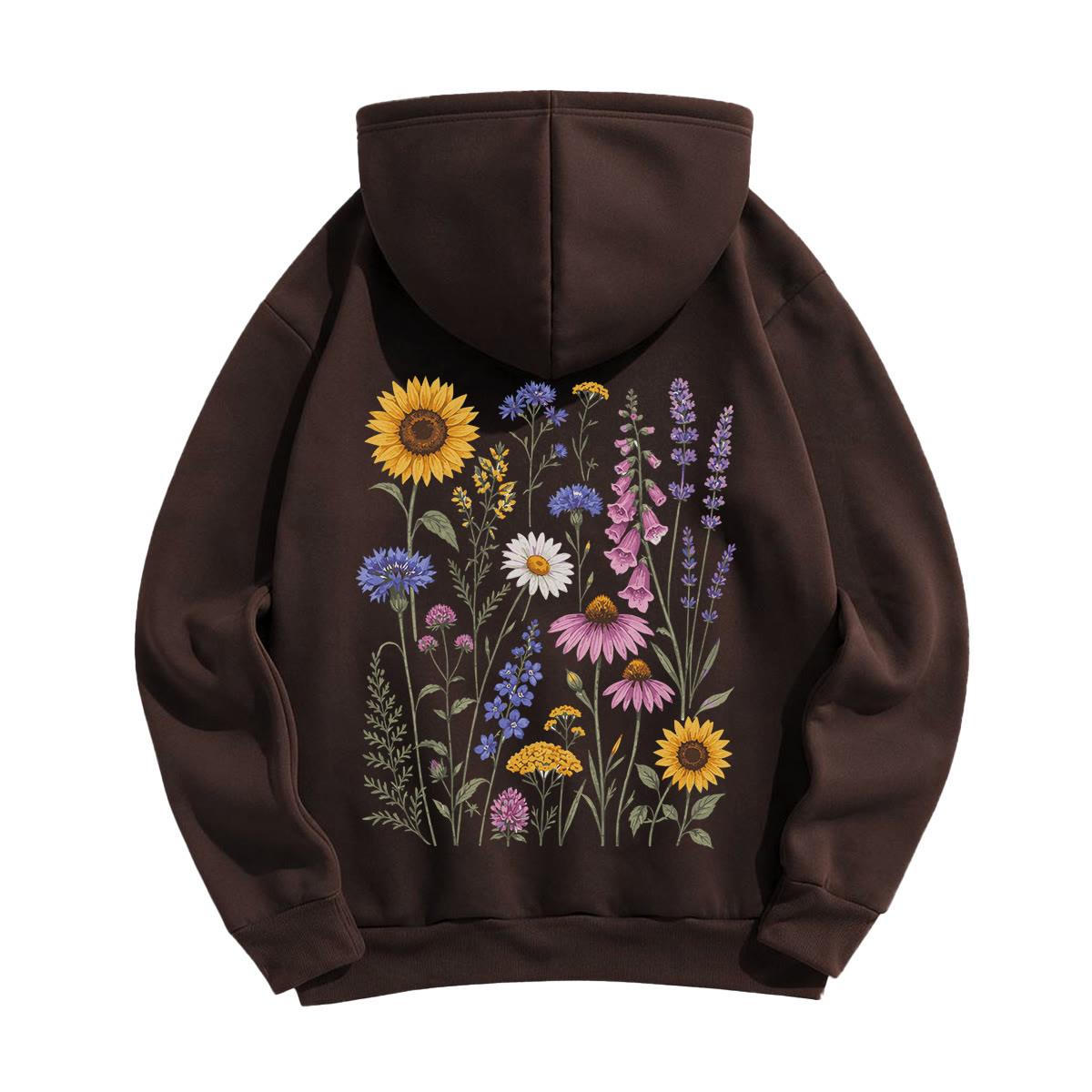 Rubbyoo Sunflower Garden Unisex Hoodie For Flower Lover - image 6