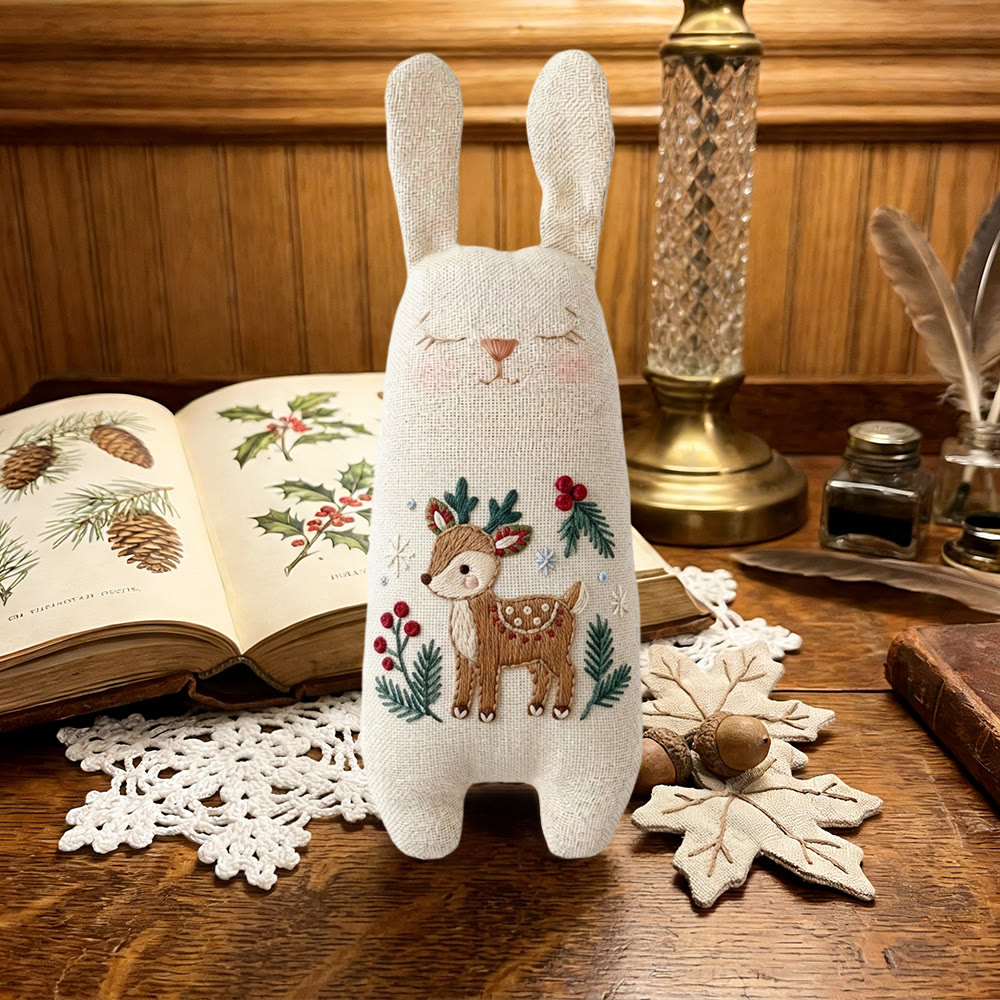 Rubbyoo Bunny Toy Embroidery Kit -  Little Elk | Beginner Embroidery |  Gifts For Children  - image 5
