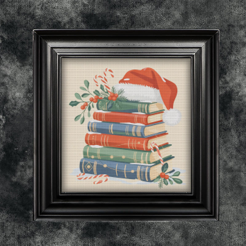 Cross Stitch Kit - Christmas Book | Christmas Home Decoration | Creative Needle Artwork - image 6