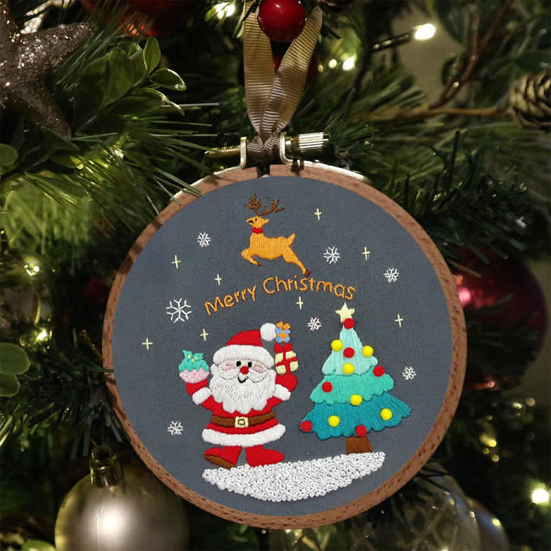 Rubbyoo Embroidery Kit - Household Pendant Christmas - image 6