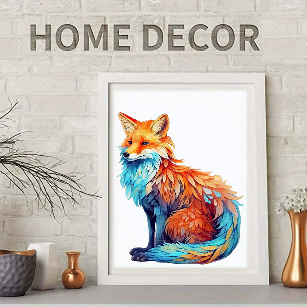 Fox- Wooden Jigsaw Puzzle