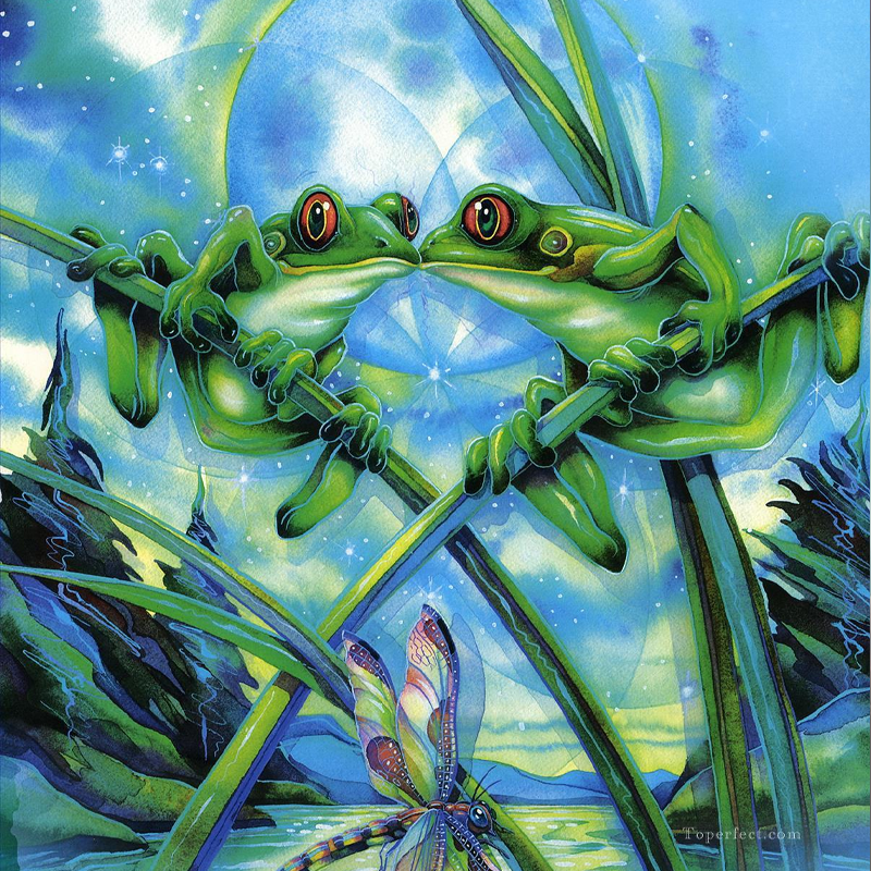 Frogs Kisses - Wooden Jigsaw Puzzle