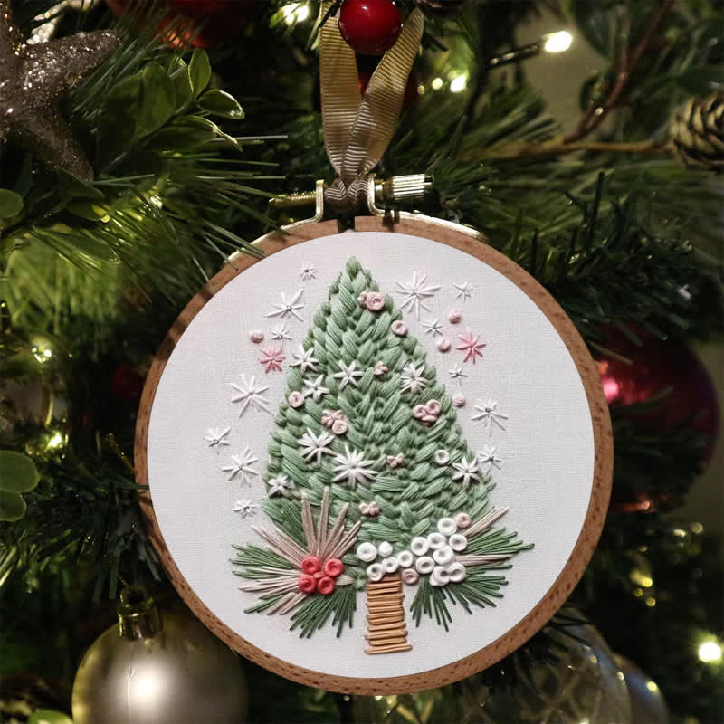 Rubbyoo Embroidery Kit - Floral Tree Advent Calendar 2024 - image 5