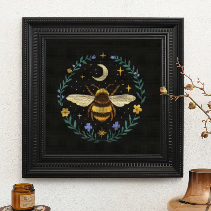  Cross Stitch Kit - Bumblebee | Insects Handmade Needlework | Perfect For Home Decor - image 10
