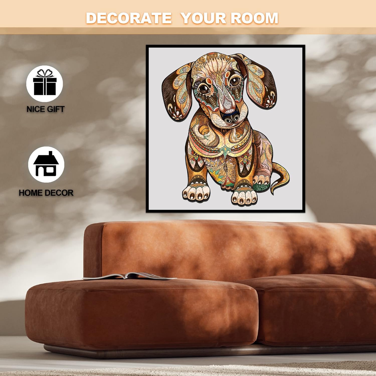 Dachshund - Wooden Jigsaw Puzzle